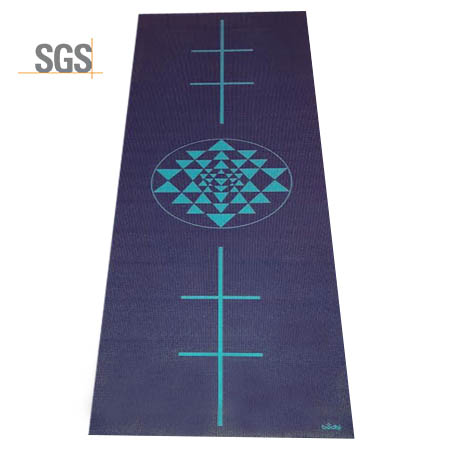 Tapis de yoga avec lignes d'alignement Yogimag