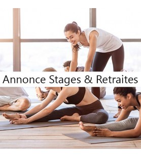Stages Bien-être Yoga - Annonce Pro sur le site de petites annonces Yogimag