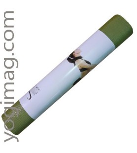 Lot Tapis de Yoga ECO 4mm Résistance olive vert professionnel yogimag