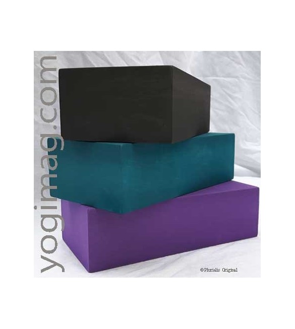briques de yoga Yogimag noir bleue violette