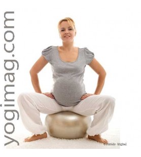 Ballon maternité yoga - yogimag