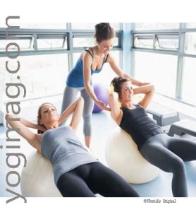 Ballon pour exercices abdominaux - yogimag