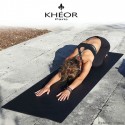 Tapis de Yoga Noir XL de marque Khéor Paris