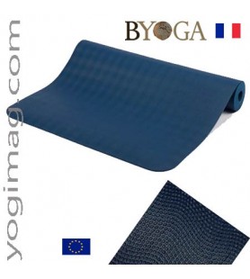 Tapis de yoga de qualité en latex antidérapant Byoga France