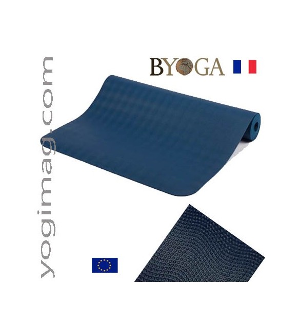 Tapis de yoga de qualité en latex antidérapant Byoga France