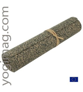 Tapis de yoga en liège et caoutchouc antidérapant recyclable écologique de qualité France et Europe
