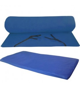 Tapis de Massage futon shiatsu bleu avec housse de rechange PRO