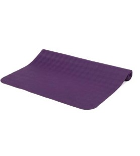 Tapis de yoga professionnel ultra solide en latex 183x60x4mm violet aubergine