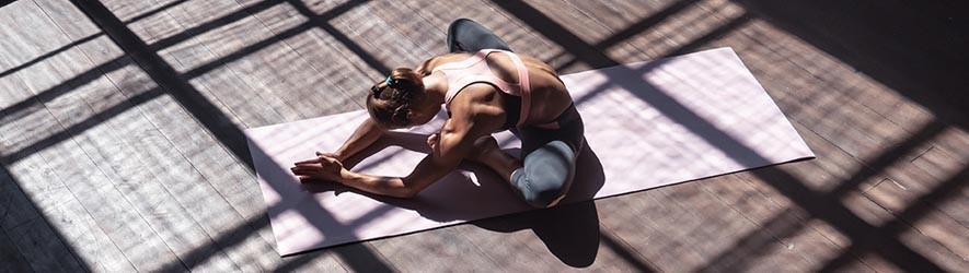 Tapis de yoga épais transformable en zabuton