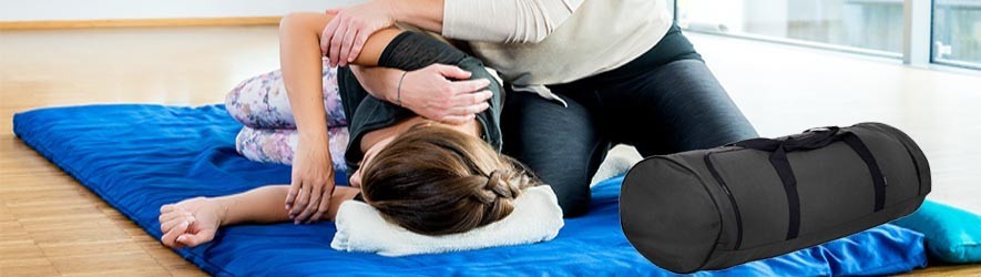 Sac futon pour tapis et matelas de massage shiatsu à yogimag