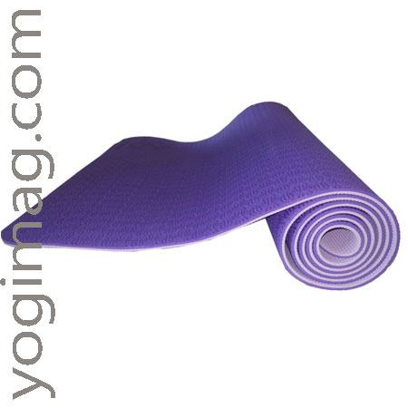 tapis de yoga confortable - yogimag